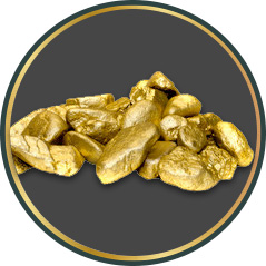 gold nuggets