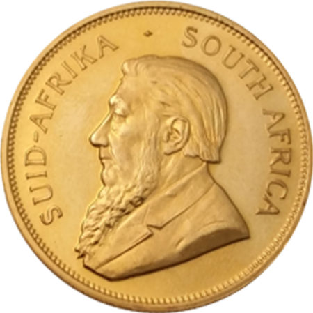 South Africa Krugerrand gold coin back